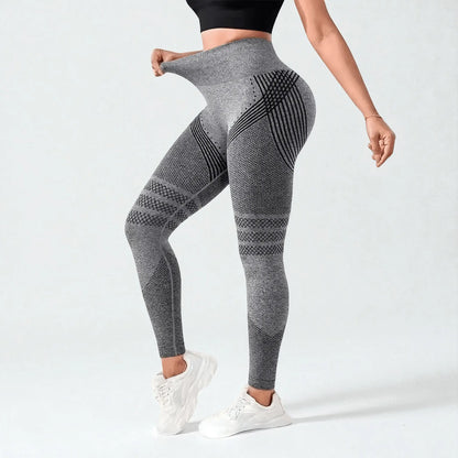 3D Press Leggings - Charcoal Grey