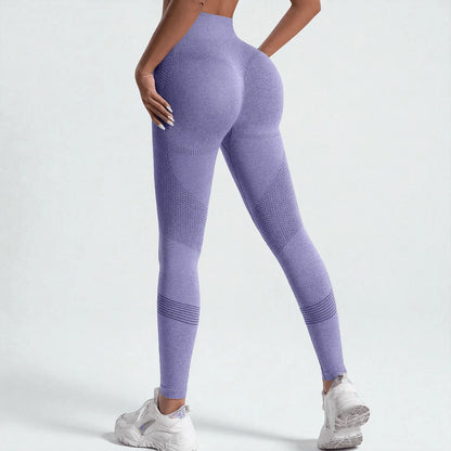 3D compression leggings - Light Violet