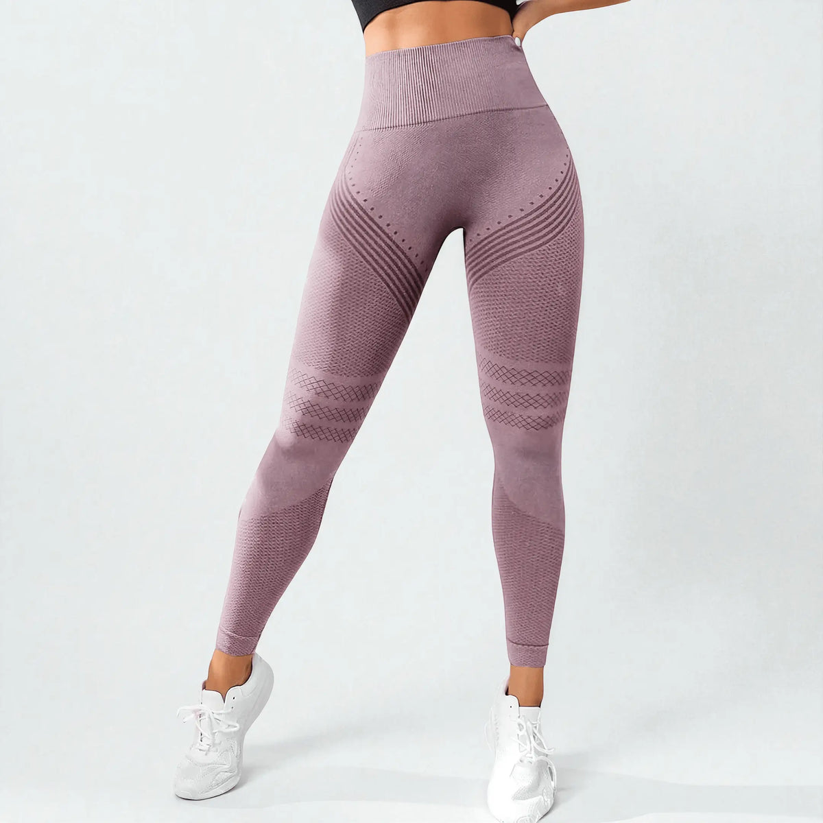 3D Push-up Leggings - Pink
