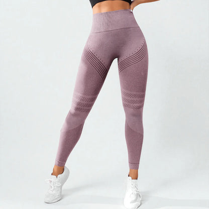 3D Push-up Leggings - Pink