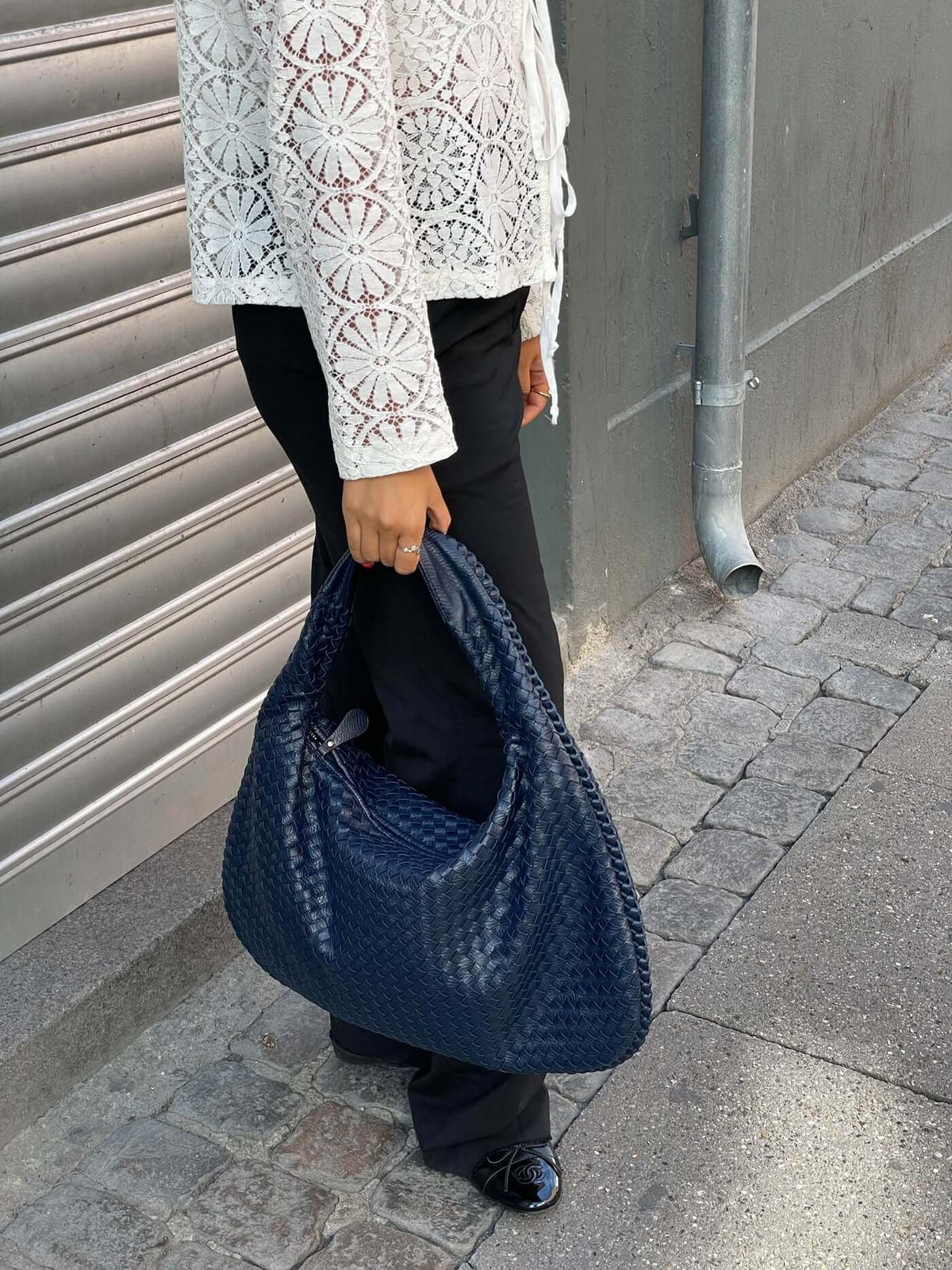 Piper Braided Hobo Bag – Large Bag