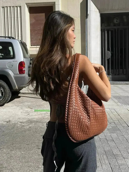 Piper Braided Hobo Bag – Large Bag