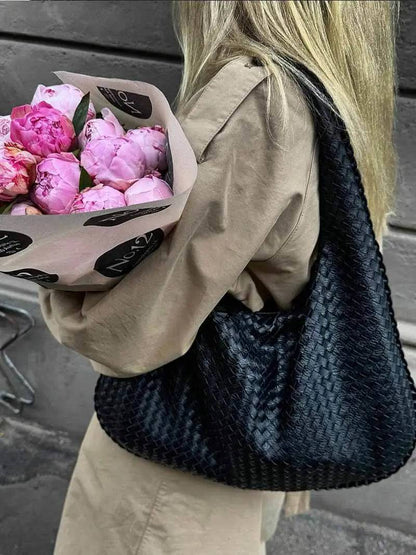 Piper Braided Hobo Bag – Large Bag