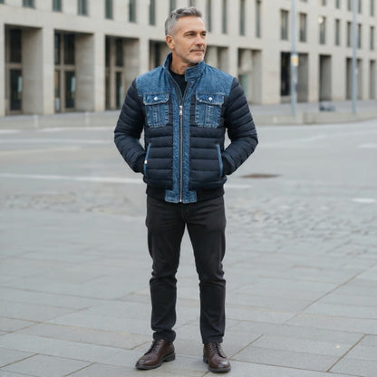 Madison Jacket | Hybrid Quilted Denim