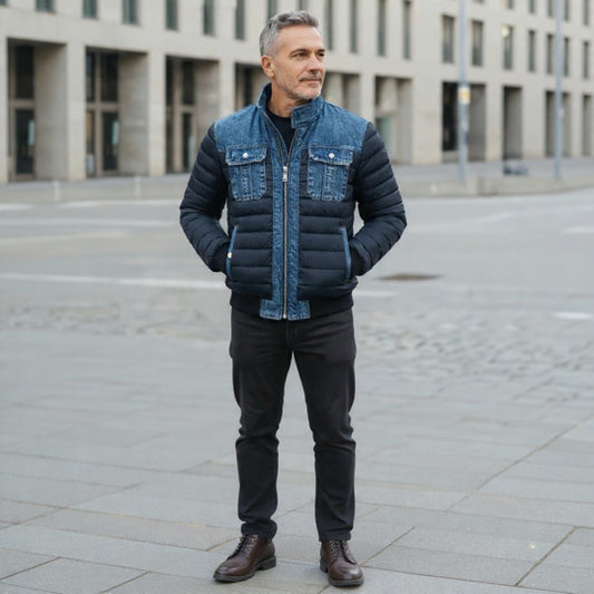 Madison Jacket | Hybrid Quilted Denim
