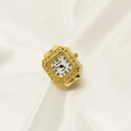 Rectangular watch ring