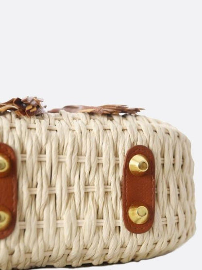 Solene Braided Bag – Saddle Style