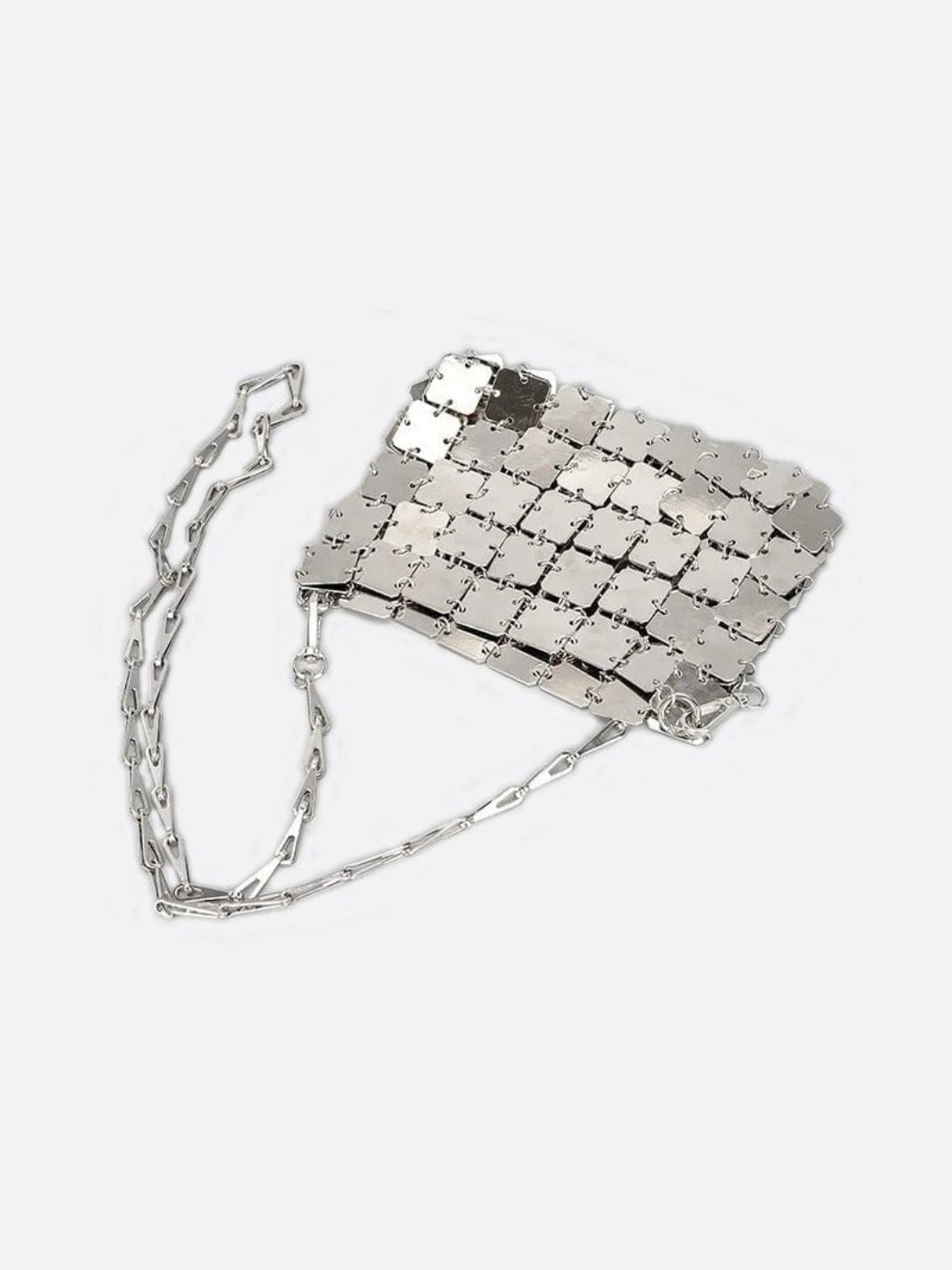 Gold metallic handbag - Monica