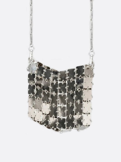 Gold metallic handbag - Monica