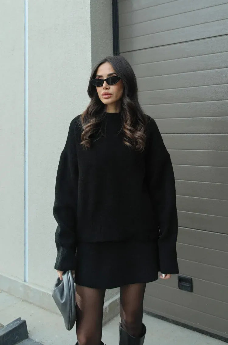 Helena - Knitted Skirt Set