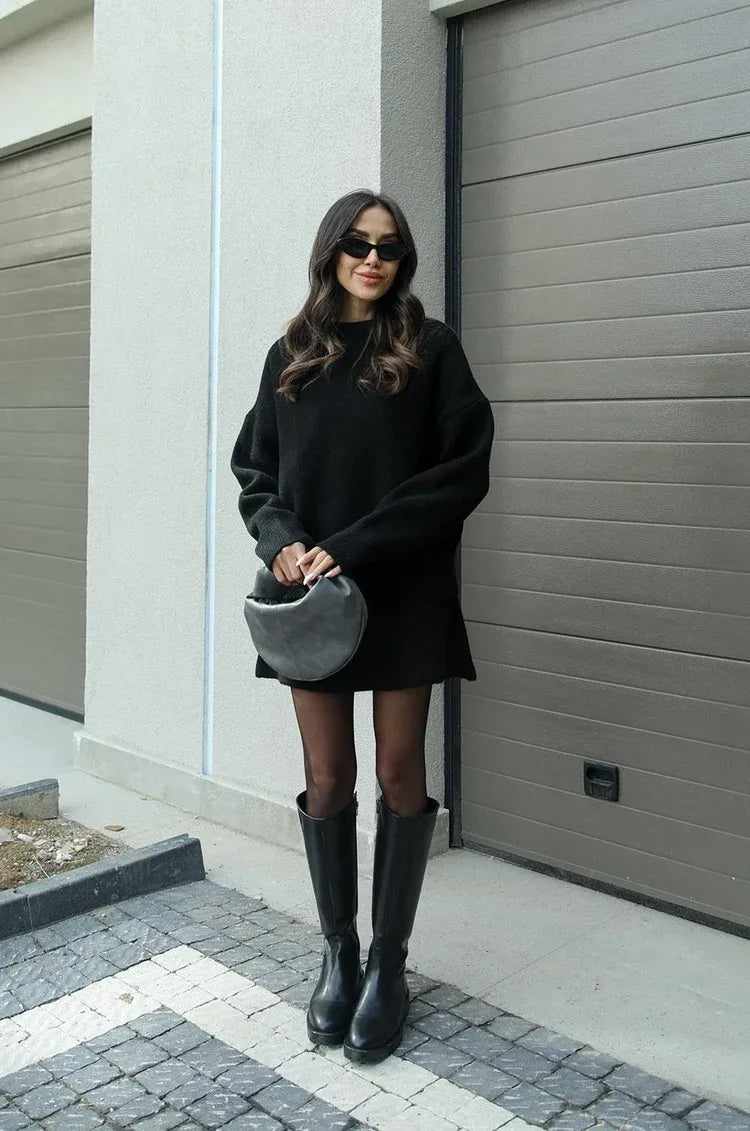 Helena - Knitted Skirt Set