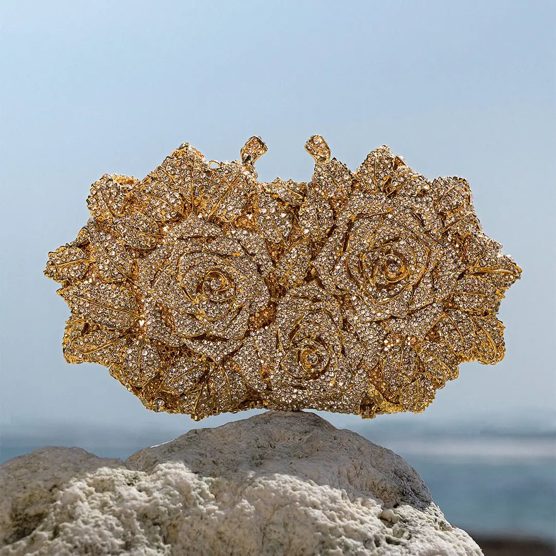 Crystal Clutch - Eternal Rose