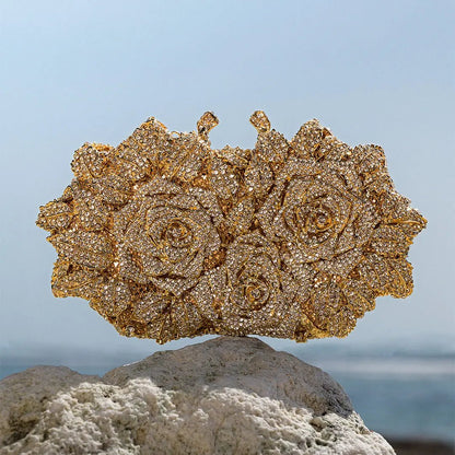 Crystal Clutch - Eternal Rose