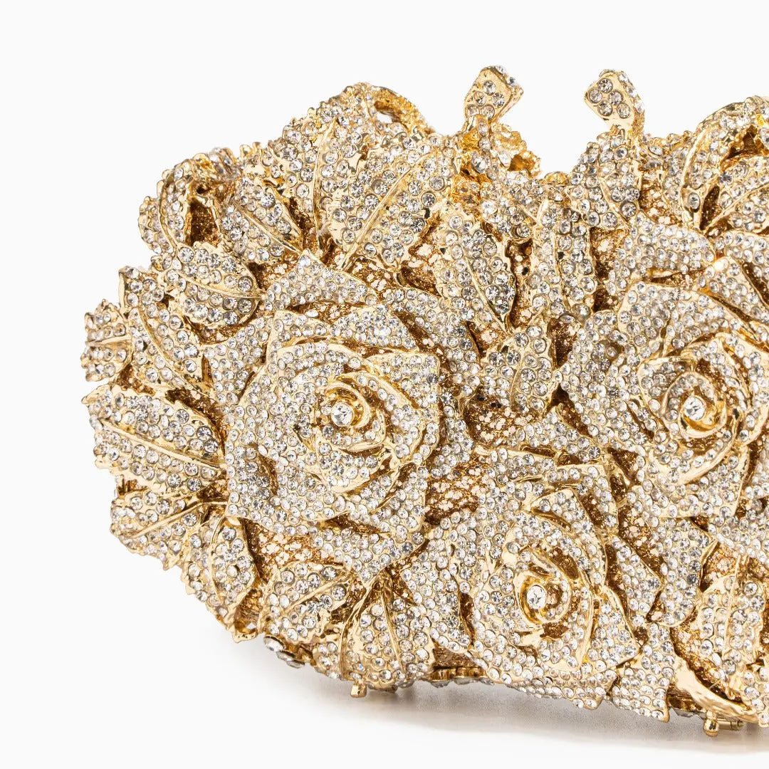 Crystal Clutch - Eternal Rose