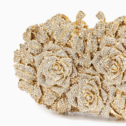 Crystal Clutch - Eternal Rose