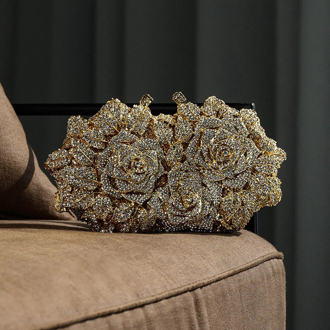 Crystal Clutch - Eternal Rose