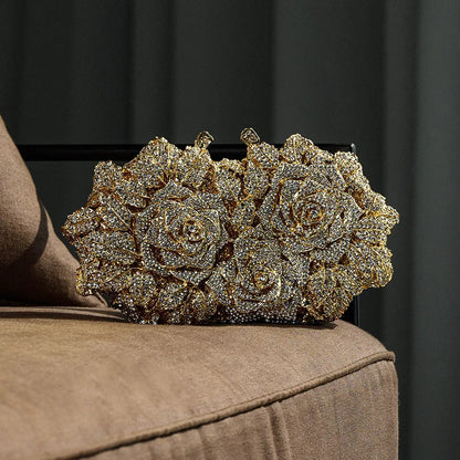Crystal Clutch - Eternal Rose