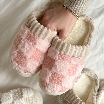 Plaid Nordic Slippers