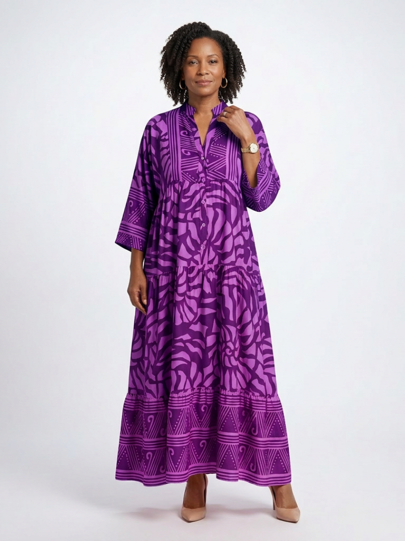 Nayeli - Button-down midi dress